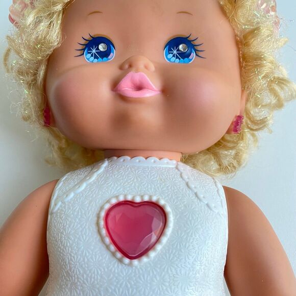 Baby Sparkles Mattel Doll Vintage 1989 lights up‎ Twinkles 14" tall Works 9V - Picture 5 of 10